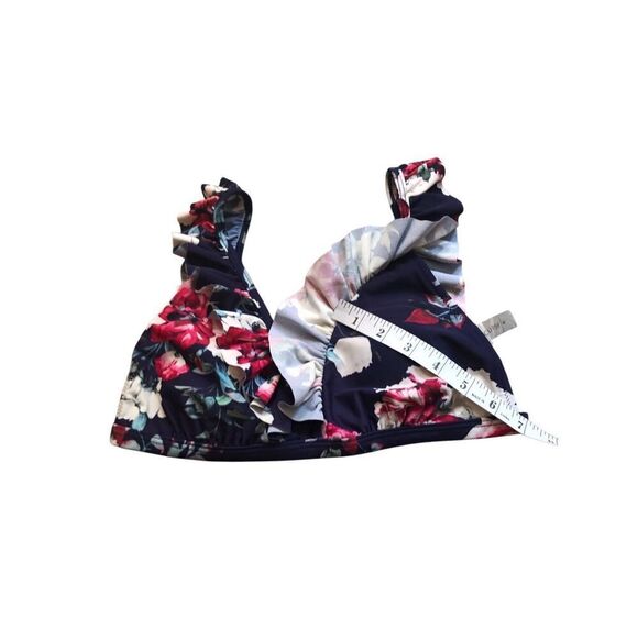 Cupshe Ruffle v neck bikini on sale, Layered Ruffle Boho Printed Deep V String B - Picture 10 of 15